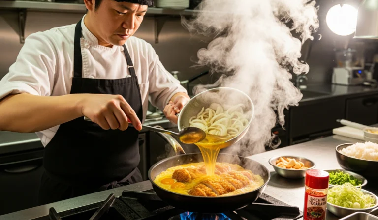 Chicken Katsu Toji Donburi